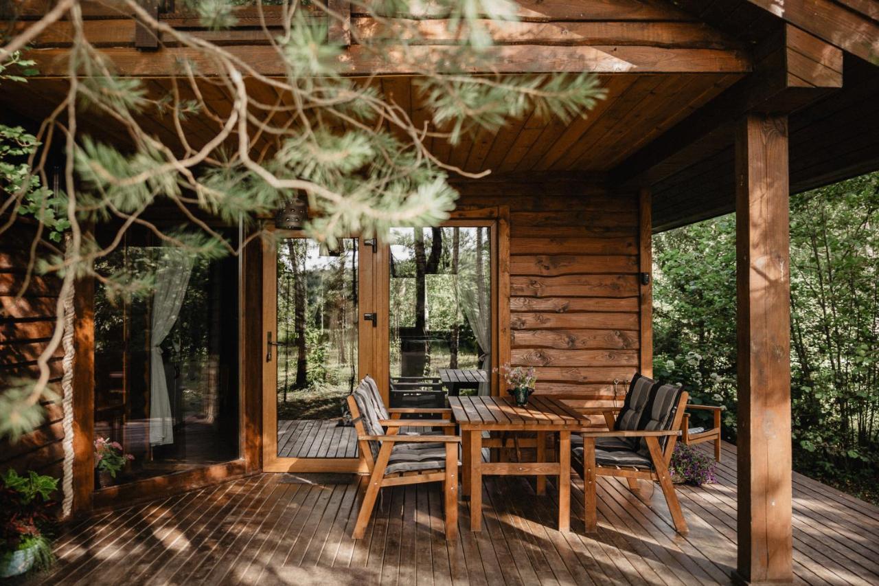 Berzu Namelis - Birch Cabin Kutsyuny Eksteriør billede