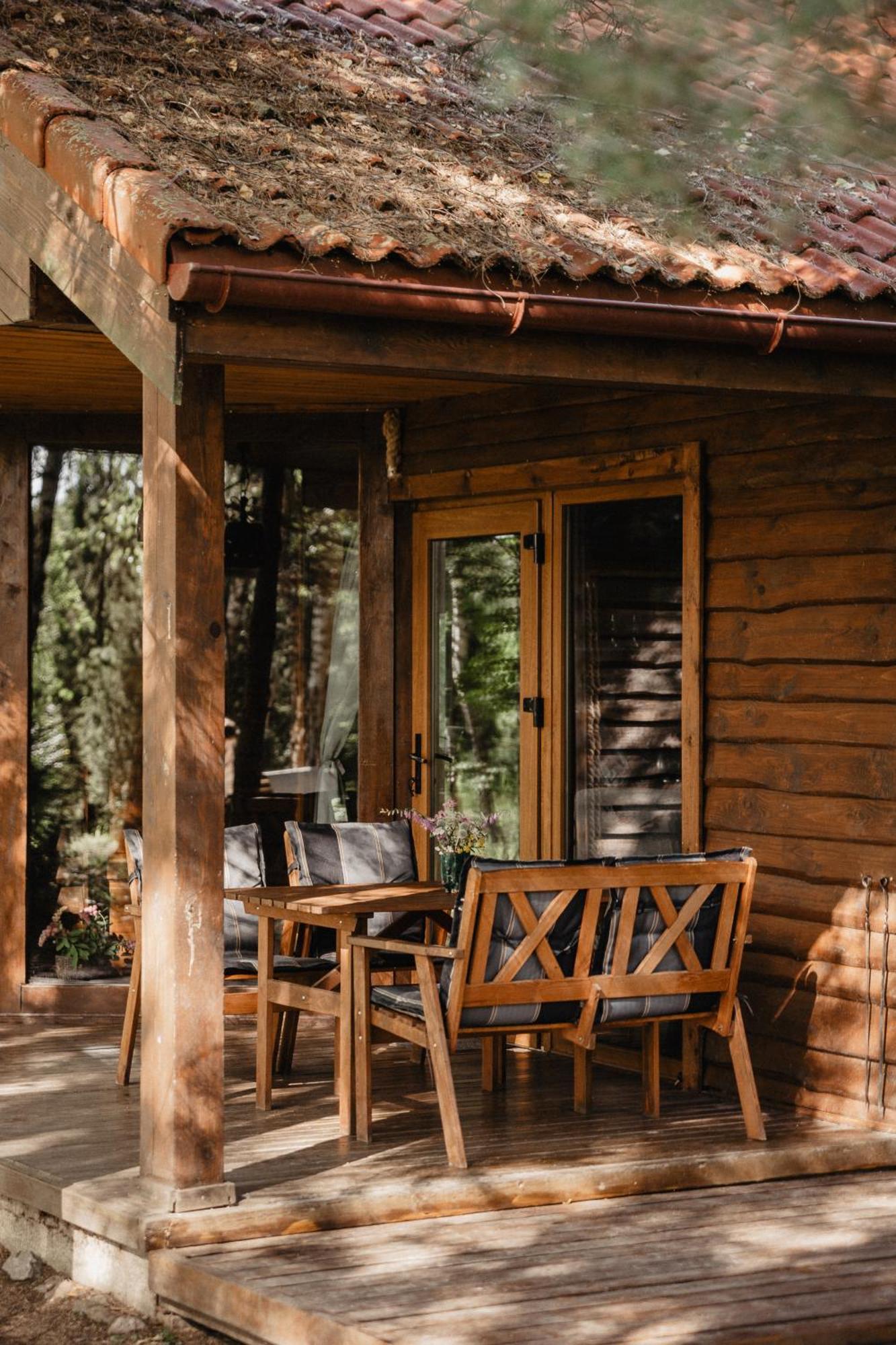 Berzu Namelis - Birch Cabin Kutsyuny Eksteriør billede